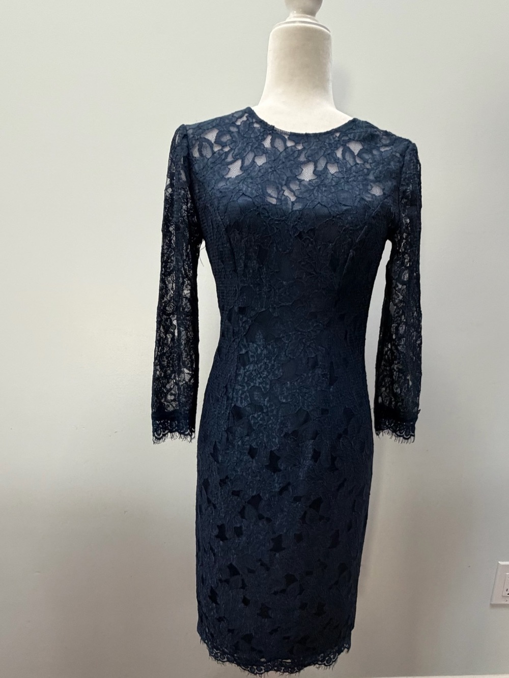 JSCollection Lace blue dress
